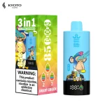 bang king 85000 puffs double apple fruity fusion pineapple ice