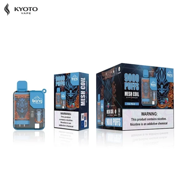 Bang Box 9000 blue razz ice