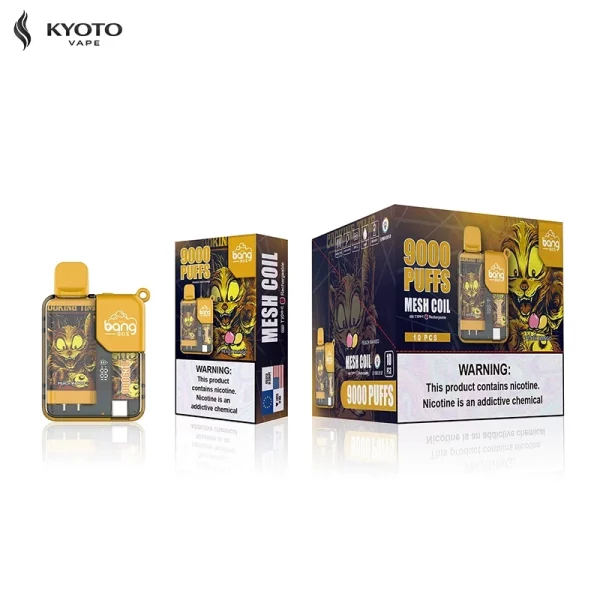Bang Box 9000 peach mango