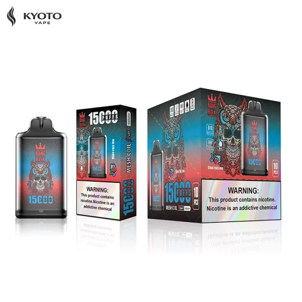 Bang King 15000 blue razz ice