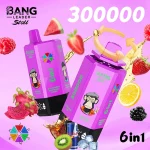 Bang Leader Stoll 300K RedBullColaIce StrawberryRaspberryCherry BlackberryDragonFruit LemonLime RaspberryPomp WatermelonKiwi