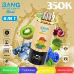 Bang Leader Stoll 350K 8in1 Blueberry Ice & Tropical Fruit & Apple Kiwi Ice & Blue Razz Cherry
