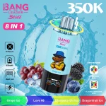 Bang Leader Stoll 350K 8in1 Grape Ice & Love 66 & Blueberry On Ice & Dragonfruit Ice