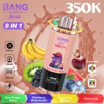 Bang Leader Stoll 350K 8in1 Kiwi Dragon Berry & Blueberry Watermelon & Strawberry Banana & Cherry Ice