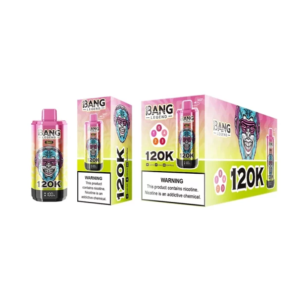 Bang Legend 120K 5 in 1 使い捨てVAPE