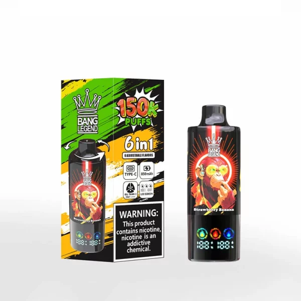 Bang Legend 150K 6 in 1 使い捨てベイプ
