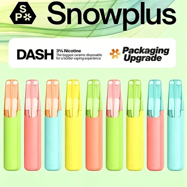 Snowplus DASH 4000回吸引 使い捨てVAPE Snowplus DASH 4000回吸引 使い捨てVAPE